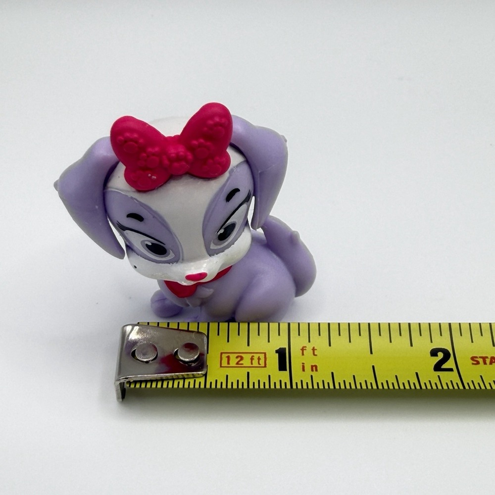 Disney Junior Minnie's Dog CREAMPUFF Mini Toy Figure 2" Pink Bow - Picture 8 of 9